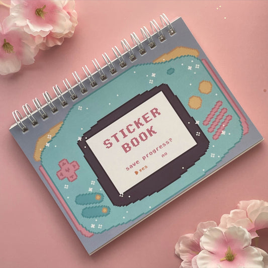 Pixel GBA: Blue | sticker book