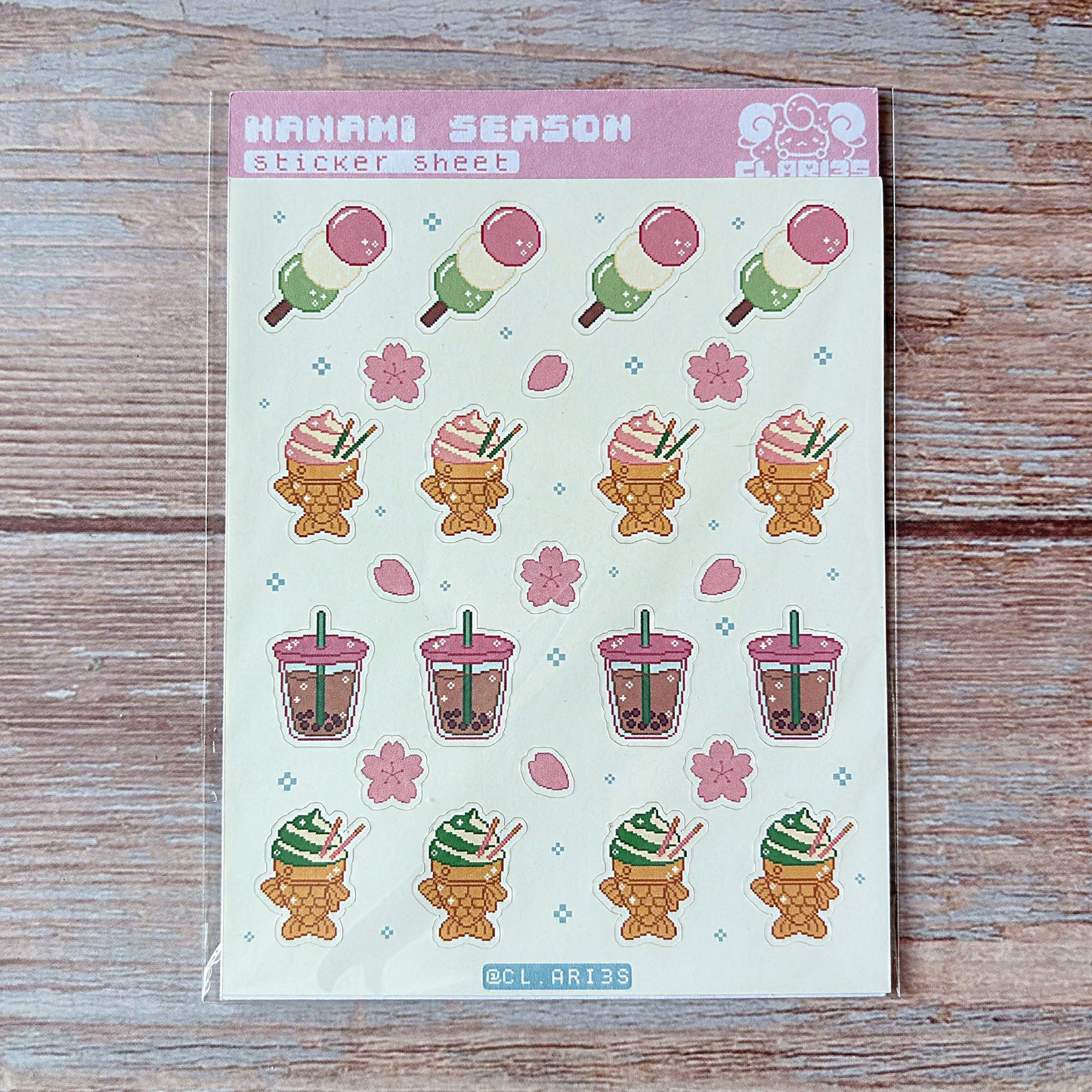 Hanami season | sticker sheet