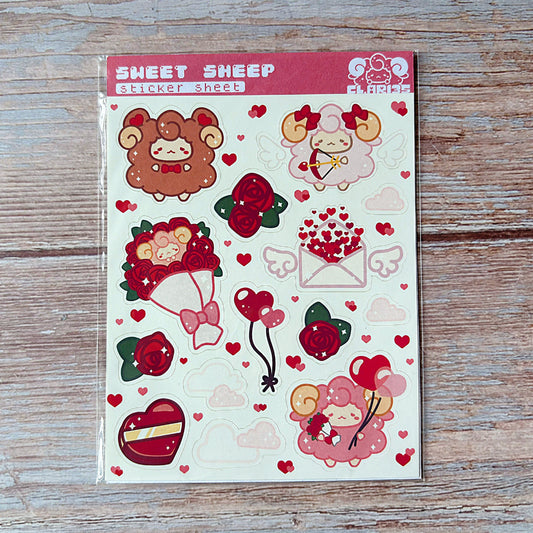 Sweet Sheep | sticker sheet