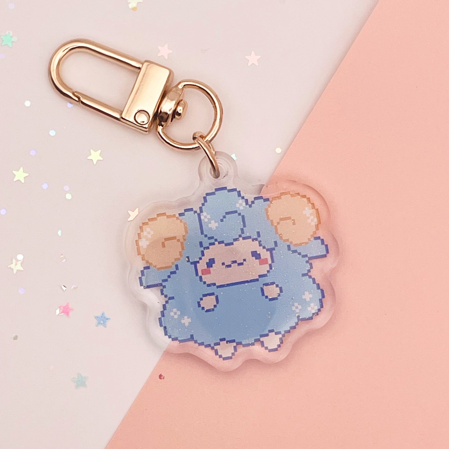 Pixel Sheep | GACHA keychains