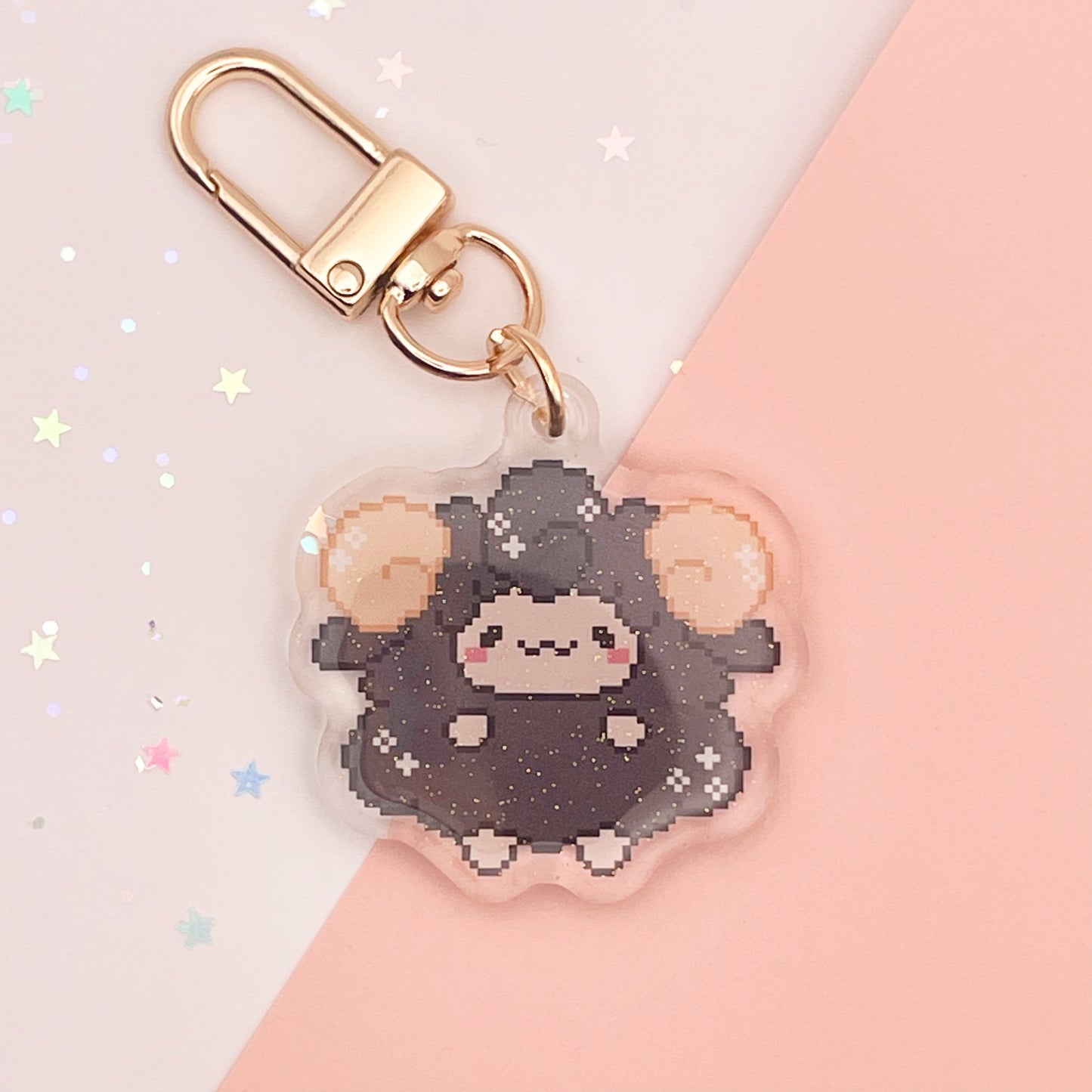 Pixel Sheep | GACHA keychains