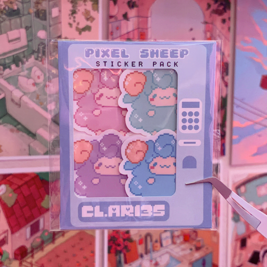 Pixel Sheep | sticker pack