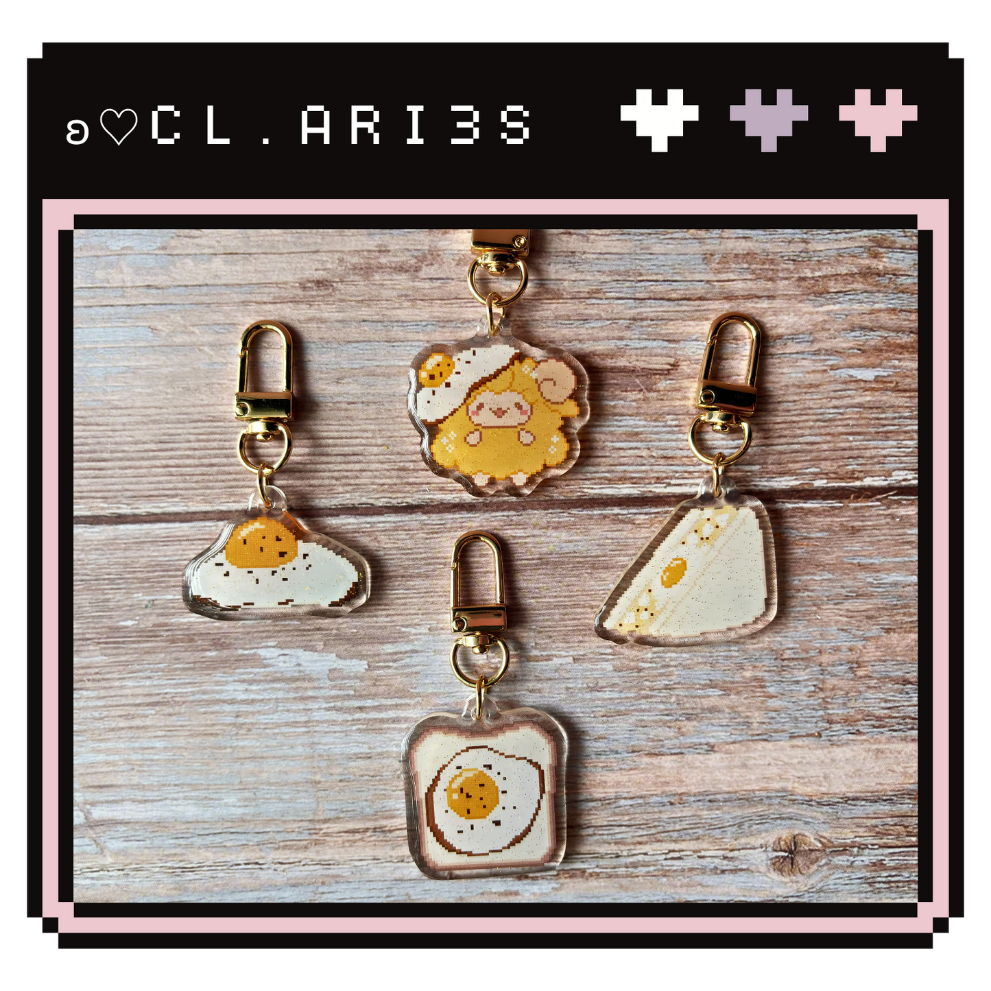 Eggy Sheep | GACHA keychains