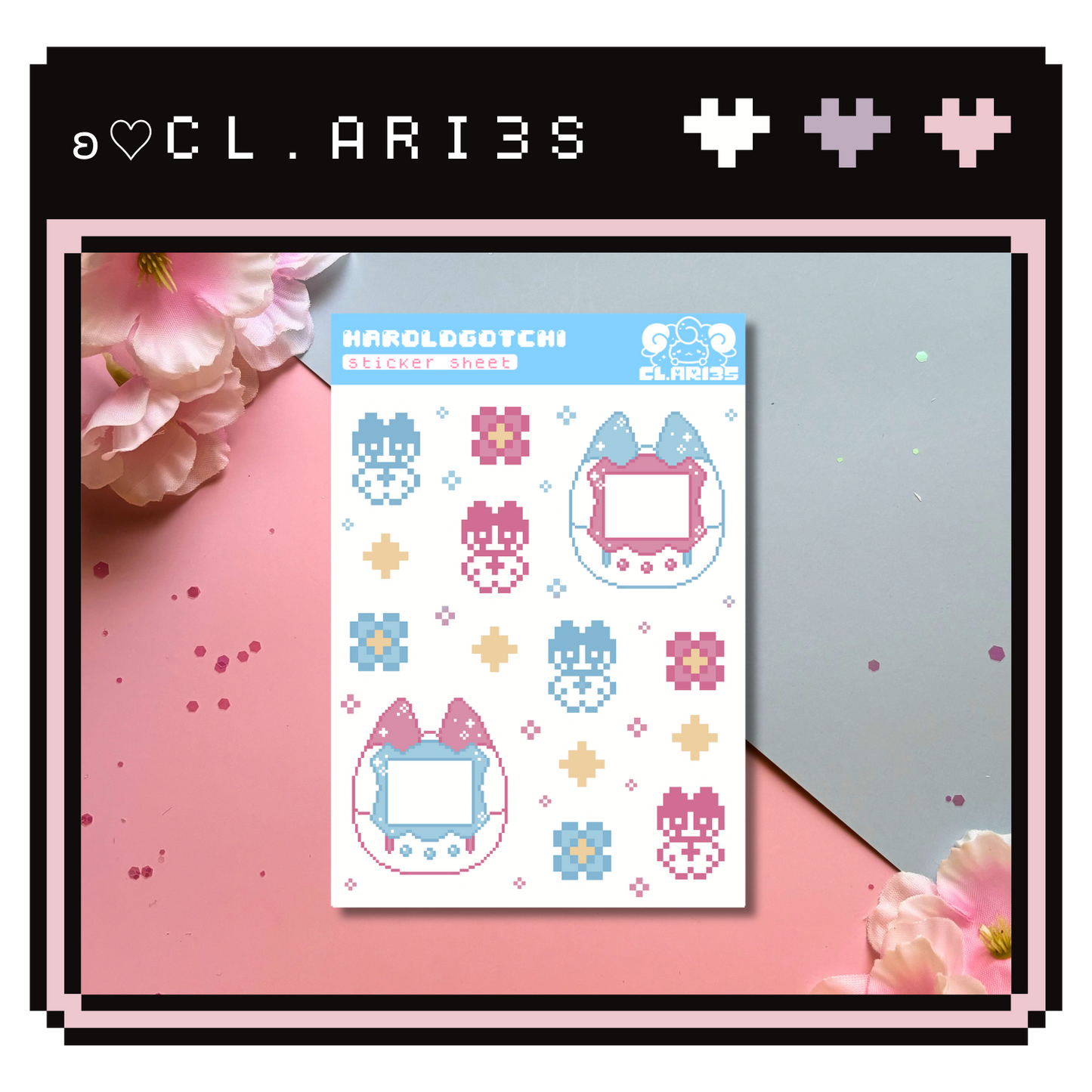 Haroldgotchi | sticker sheet