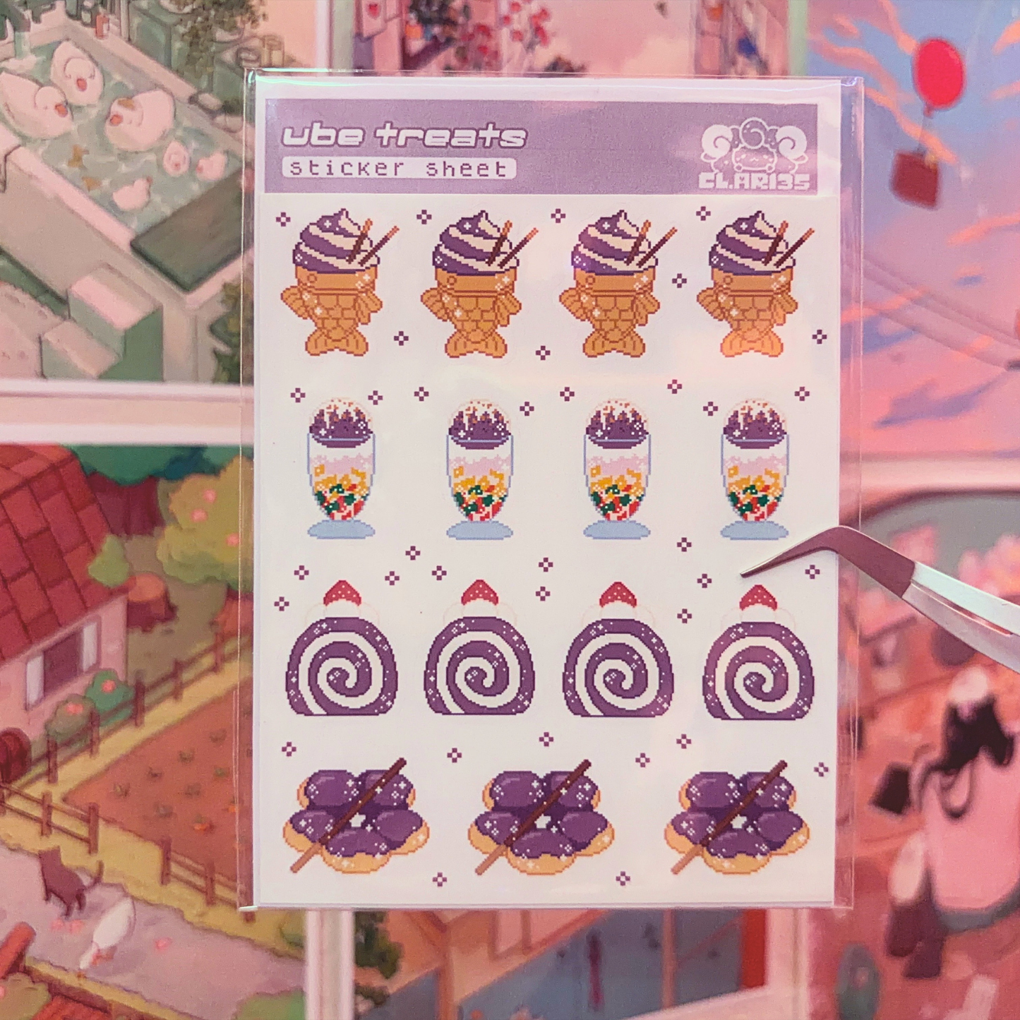 Ube Treats | sticker sheet