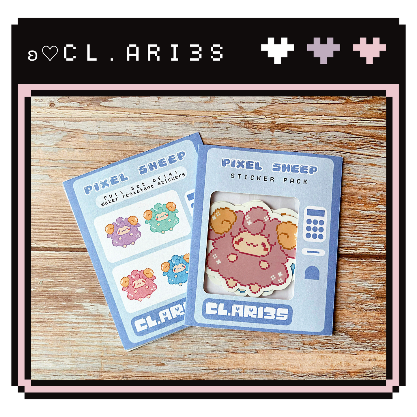 Pixel Sheep | sticker pack