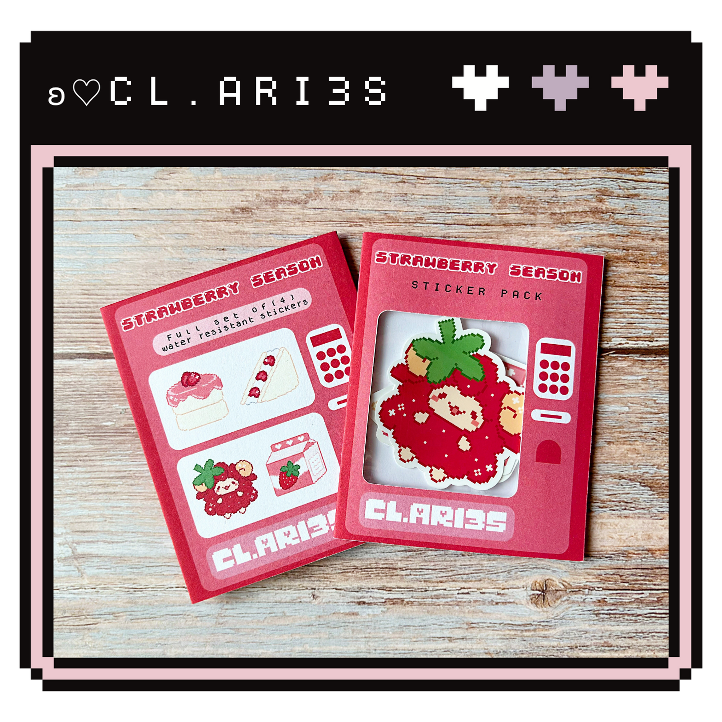 Strawberry Season | sticker pack