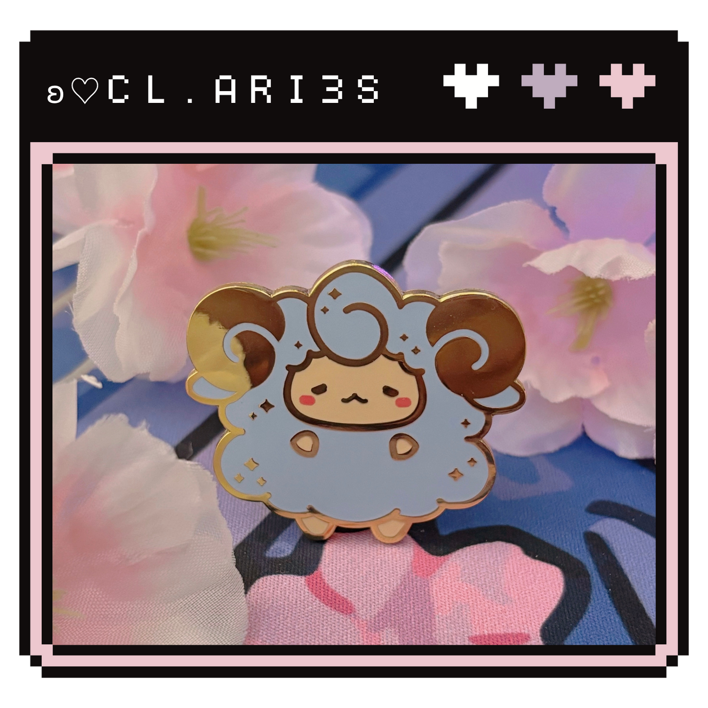 Blue Sheep | enamel pin