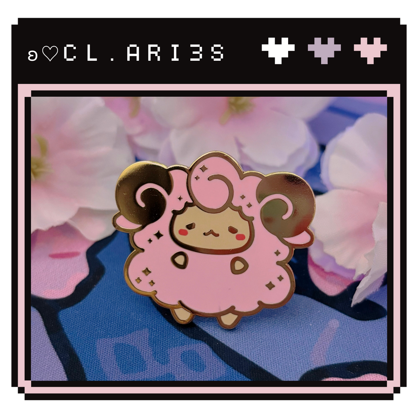 Pink Sheep | enamel pin