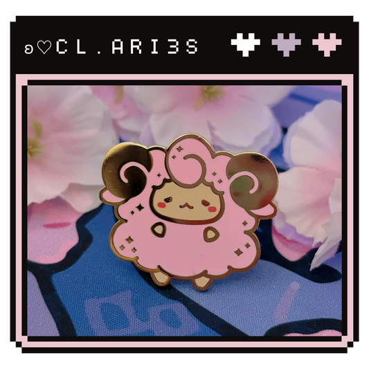 Pink Sheep | enamel pin
