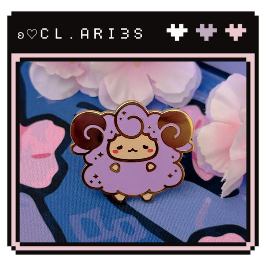 Purple Sheep | enamel pin