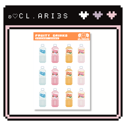 Fruity Drinks | sticker sheet