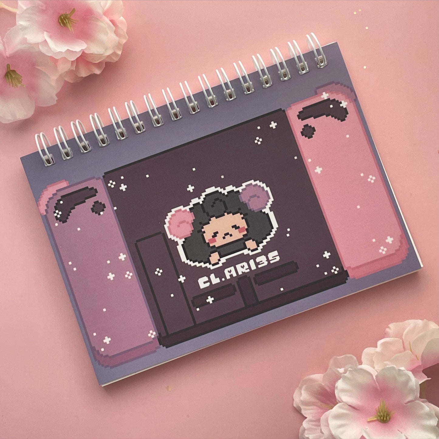 Pixel Switch: Pink & Purple | sticker book