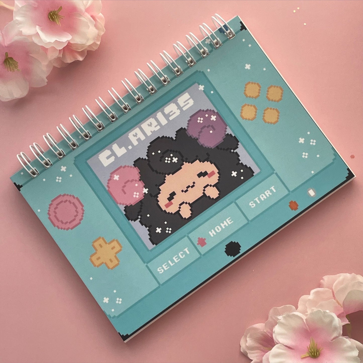 Pixel DS: Pink & Blue | sticker book