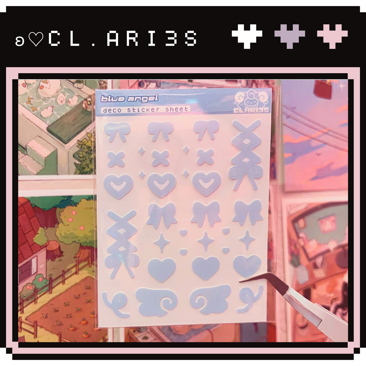 Blue Angel | sticker sheet