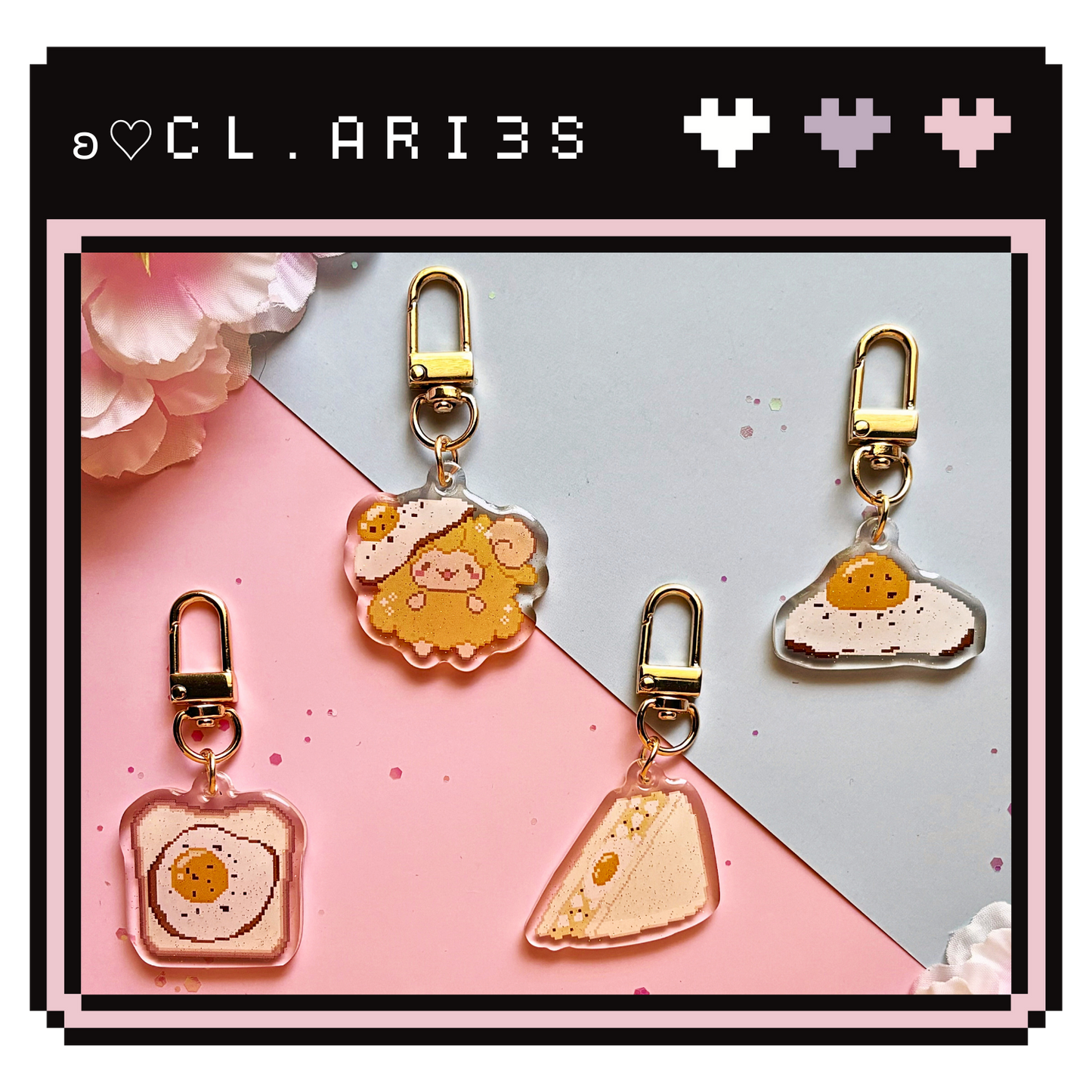 Eggy Sheep | GACHA keychains