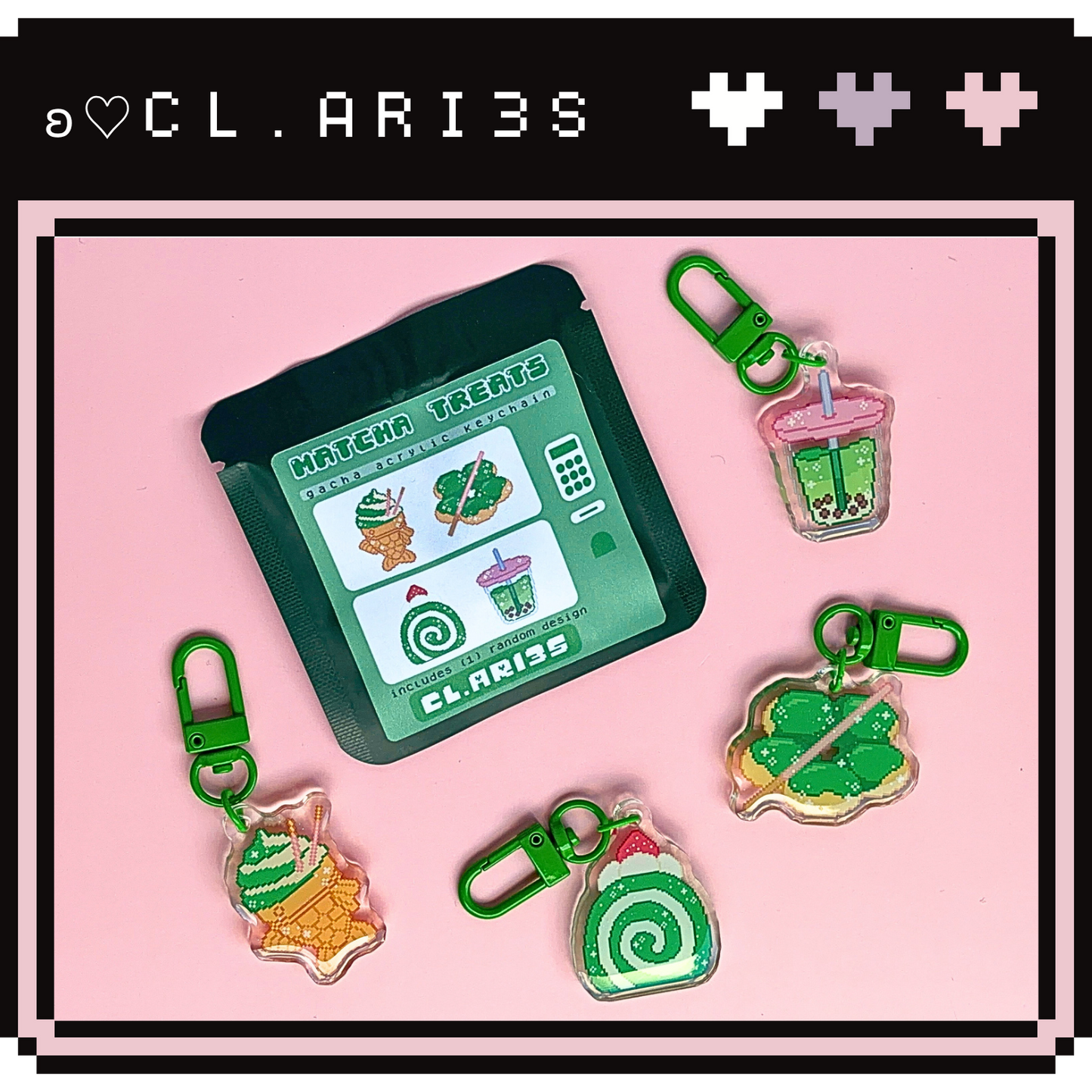 Matcha Treats | GACHA keychains