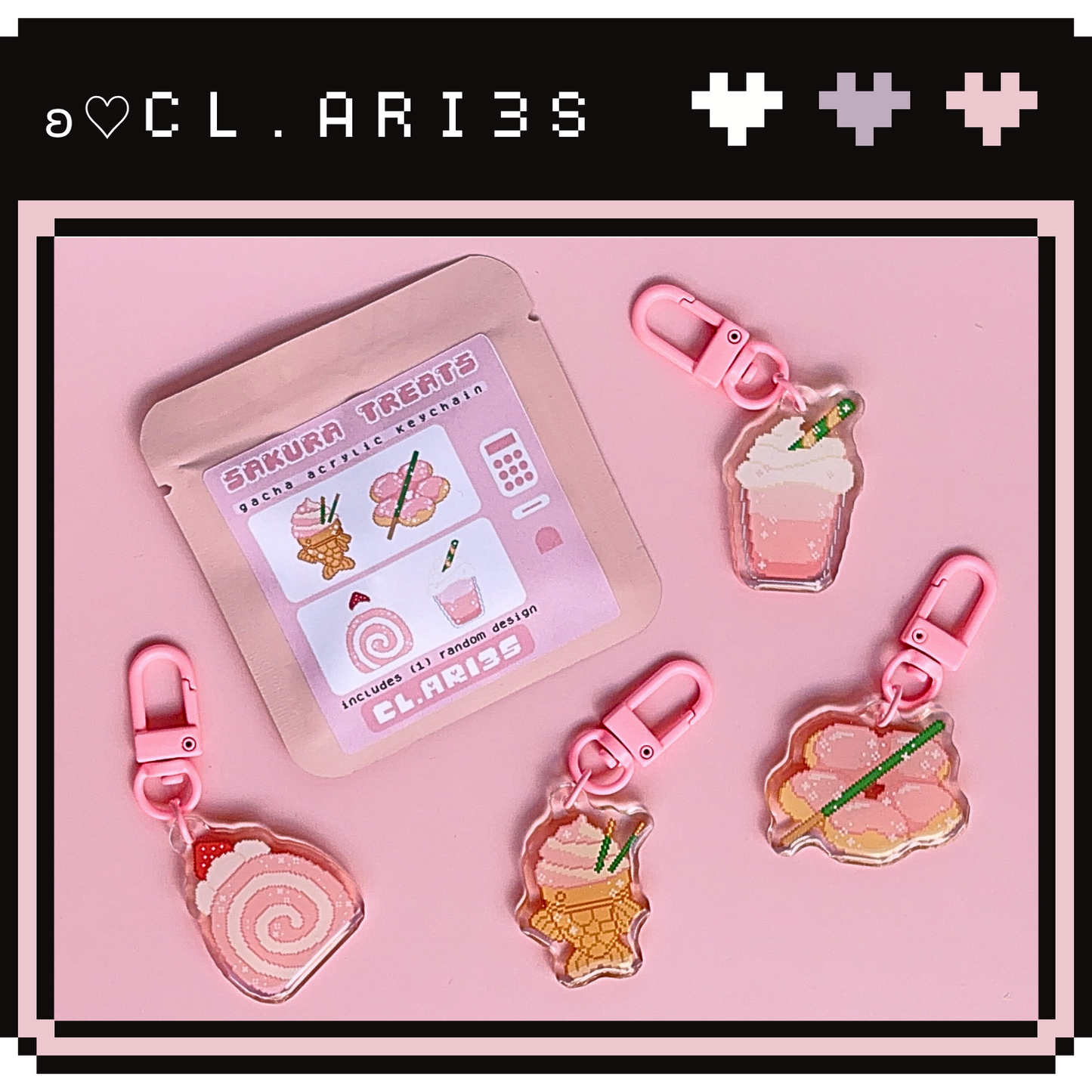 Sakura Treats | GACHA keychains