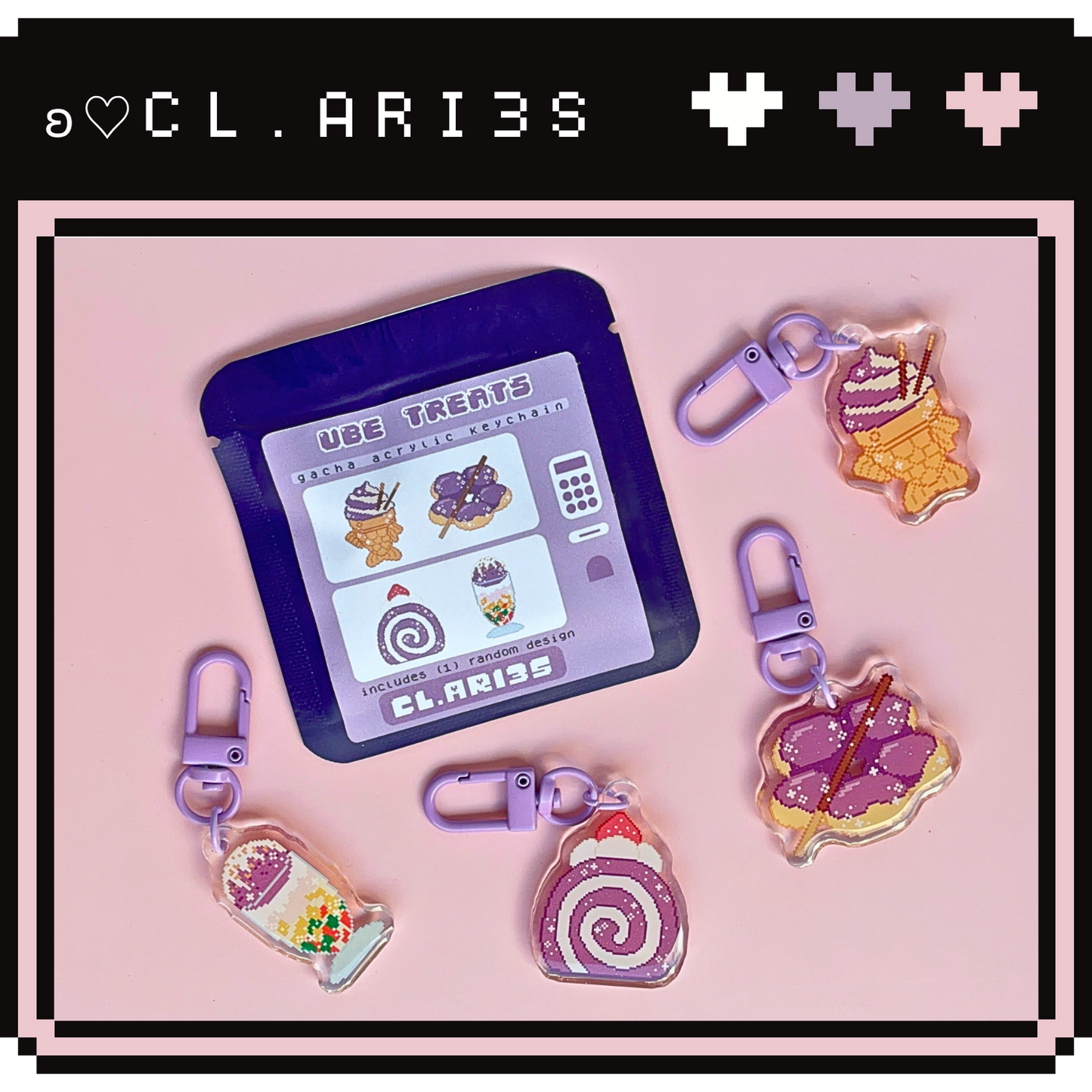 Ube Treats | GACHA keychains
