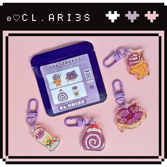 Ube Treats | GACHA keychains