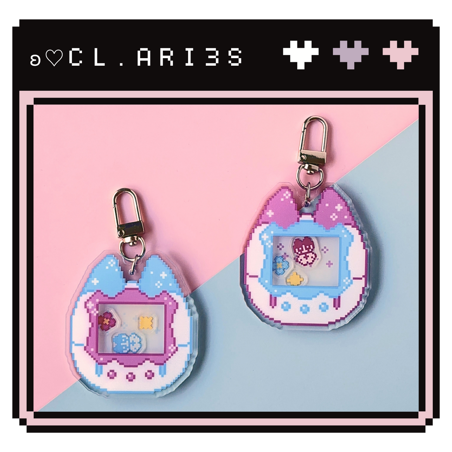 Tamagotchi x Harold | Shaker Keychain