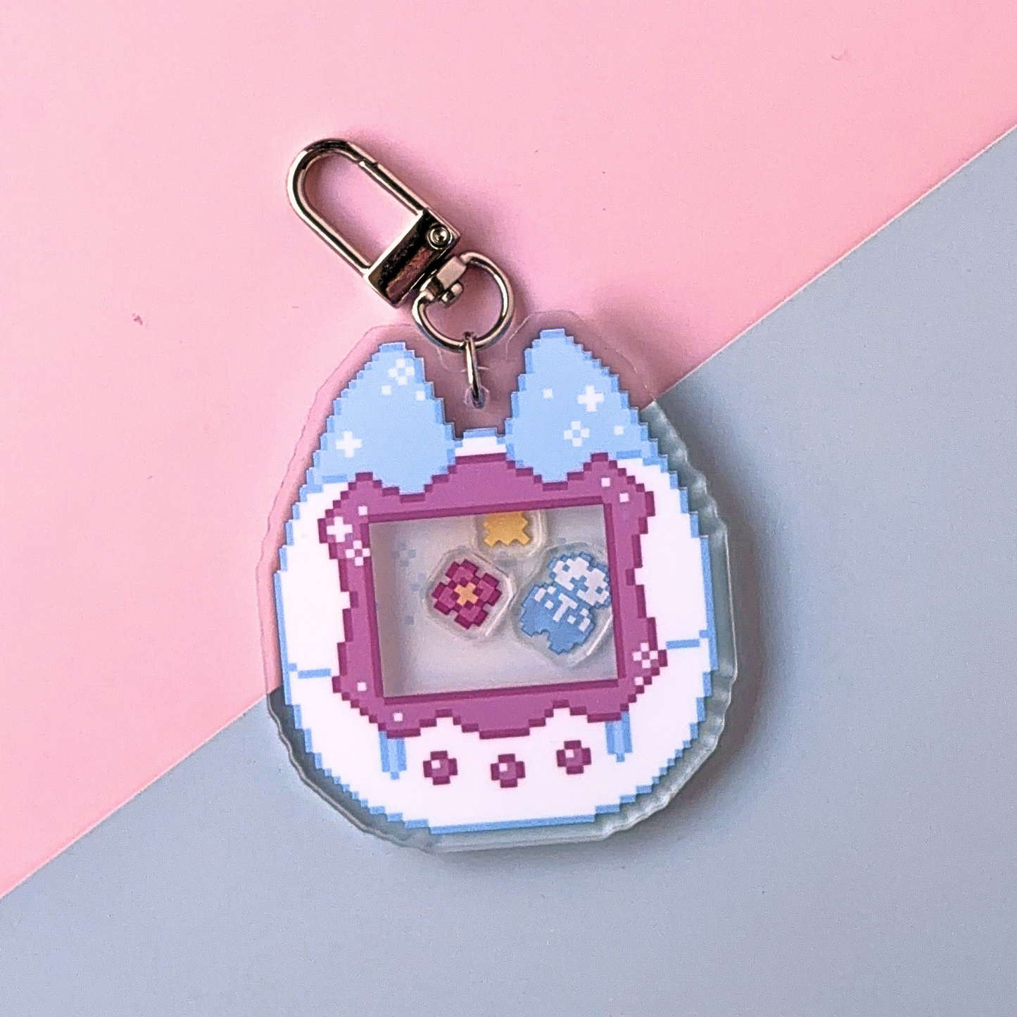 Tamagotchi x Harold | Shaker Keychain