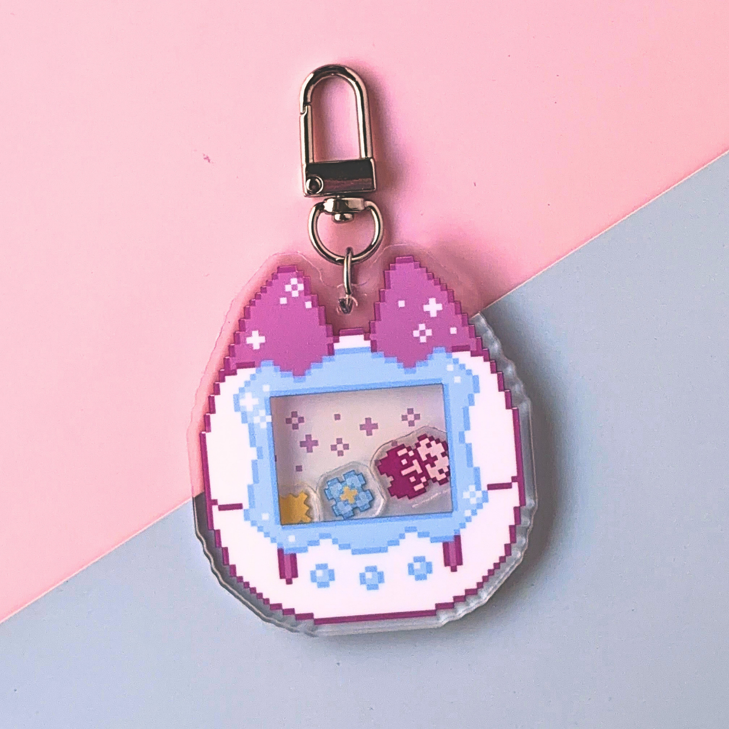 Tamagotchi x Harold | Shaker Keychain