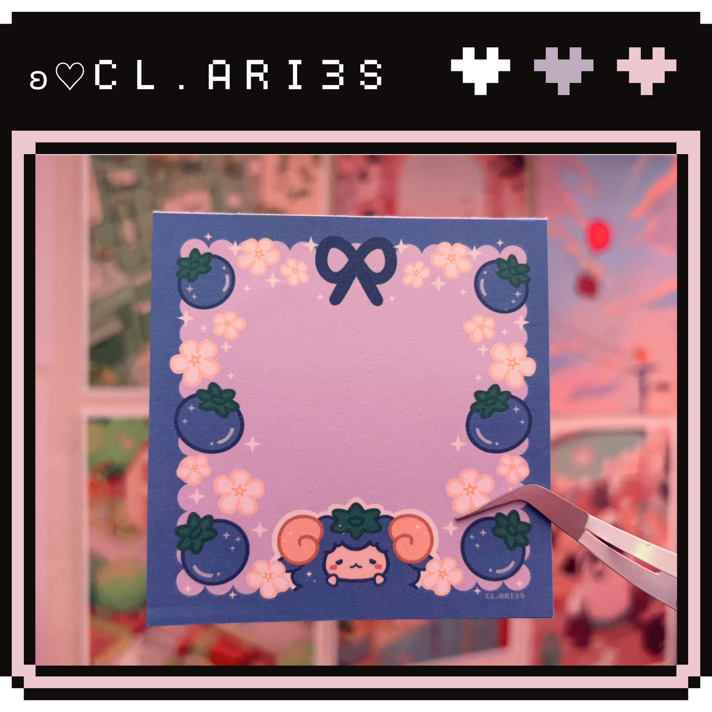 Blueberry Sheep | memo pads