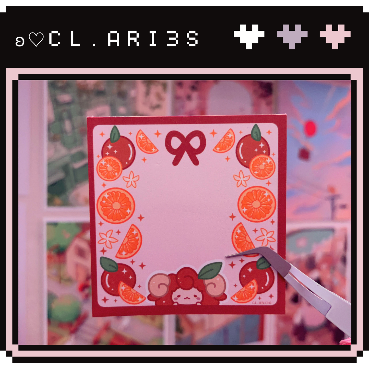 Orange Sheep | memo pads