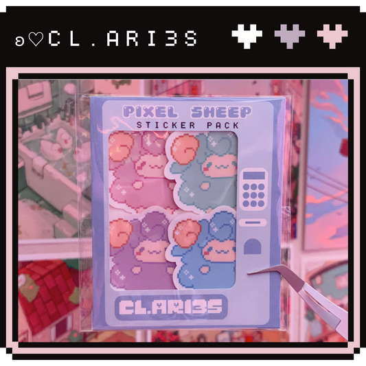 Pixel Sheep | sticker pack