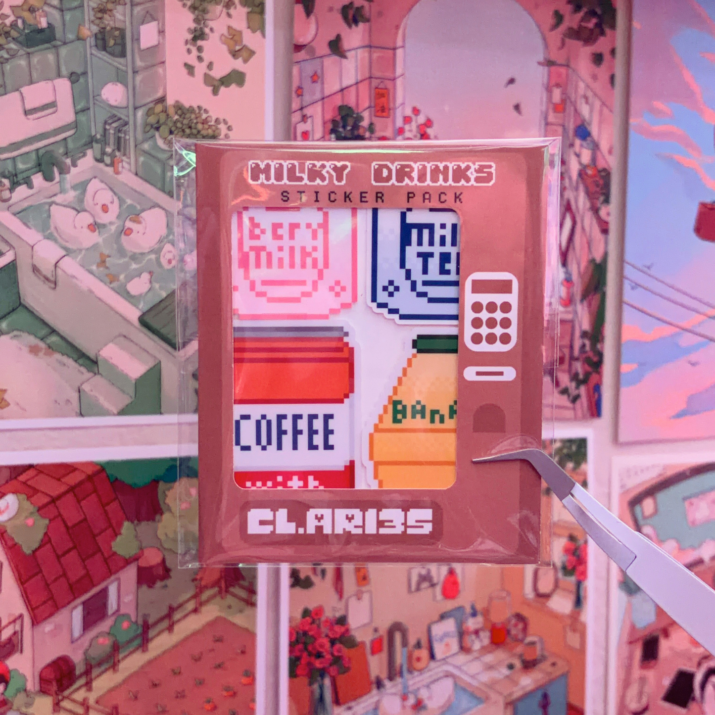 Milky Drinks | sticker pack