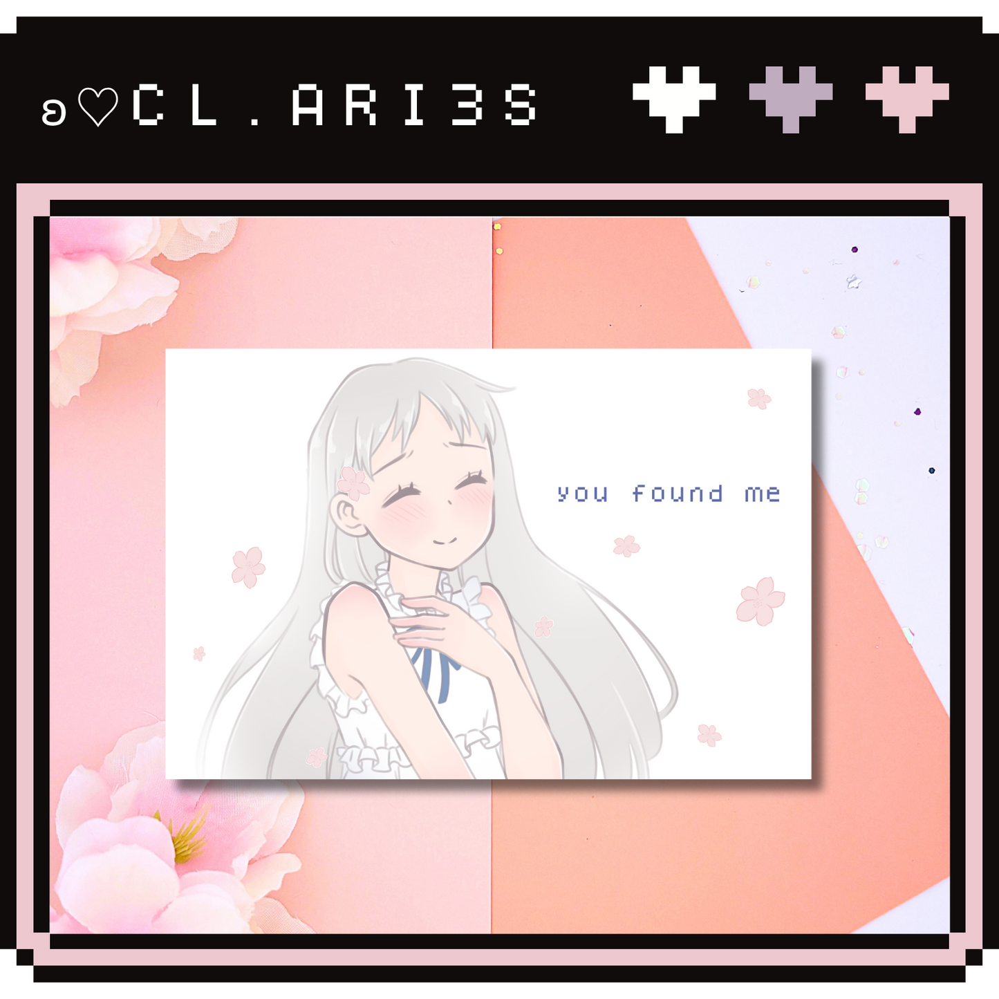 You Found Me | AnoHana | mini print