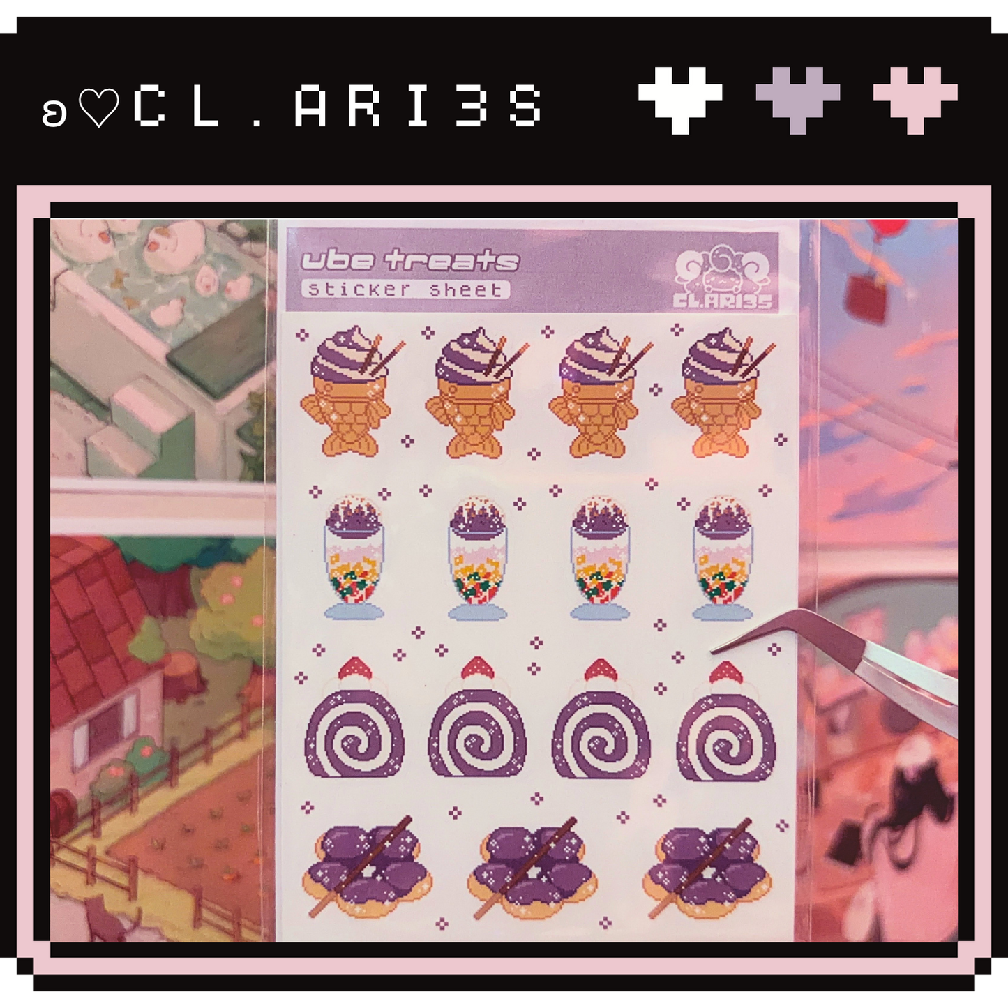 Ube Treats | sticker sheet