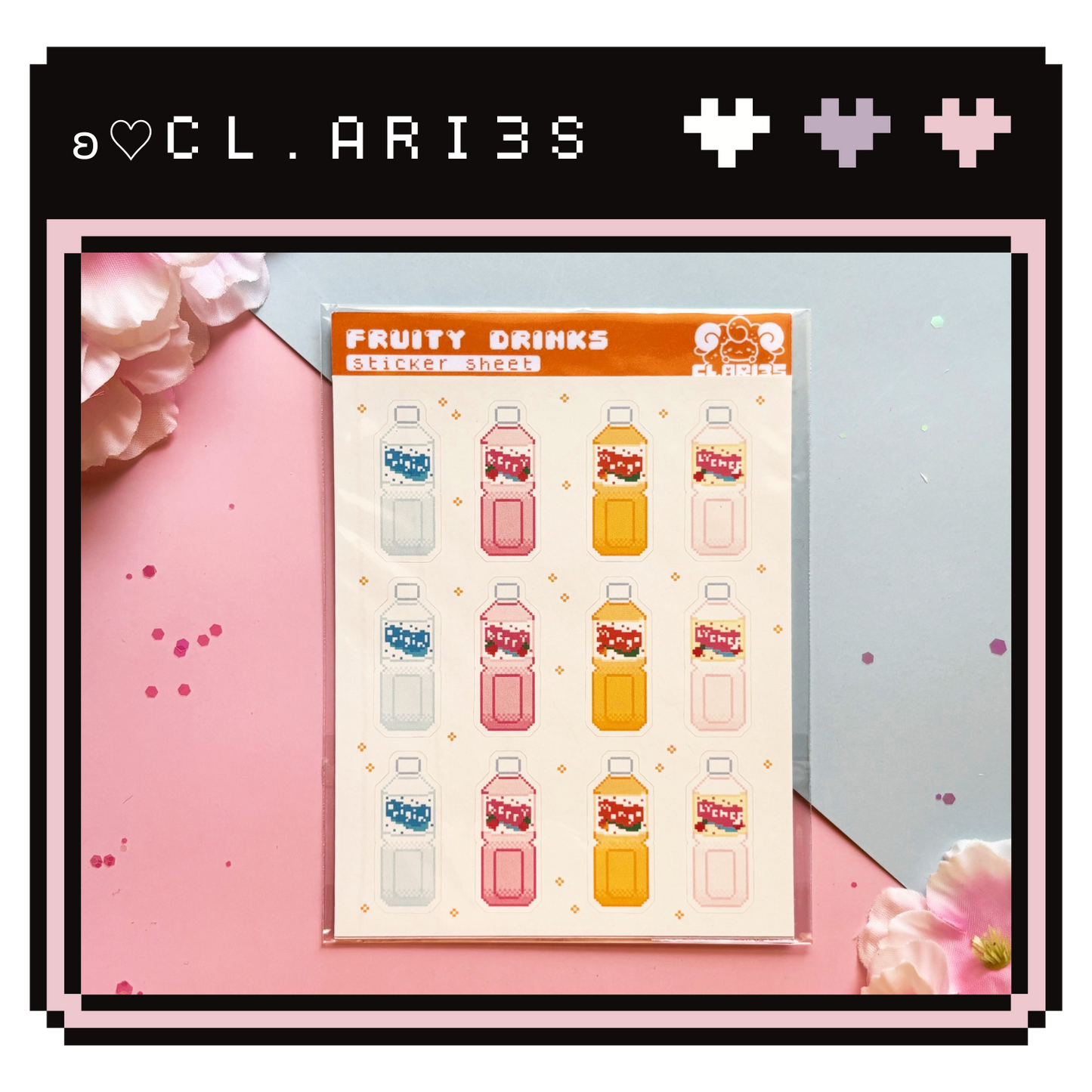 Fruity Drinks | sticker sheet