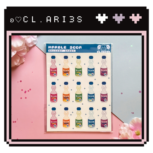 Marble Soda | sticker sheet