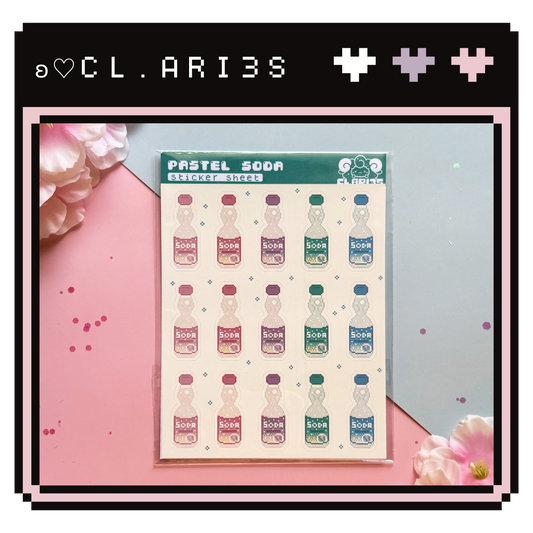 Pastel Soda | sticker sheet