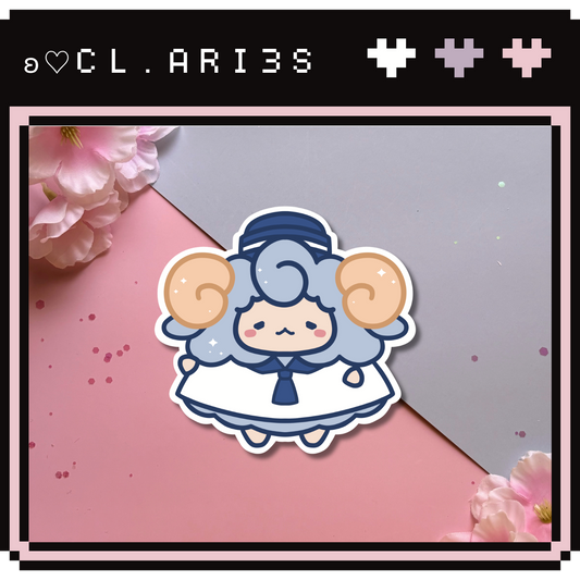 Sailor Sheep | die-cut sticker