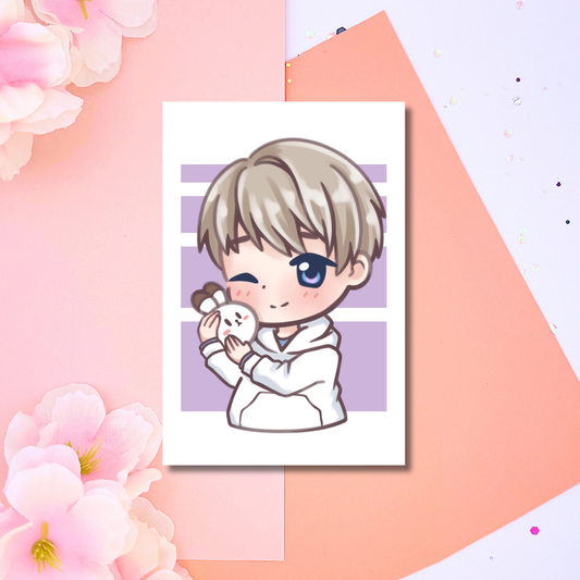 Love and Deepspace Chibi | mini print